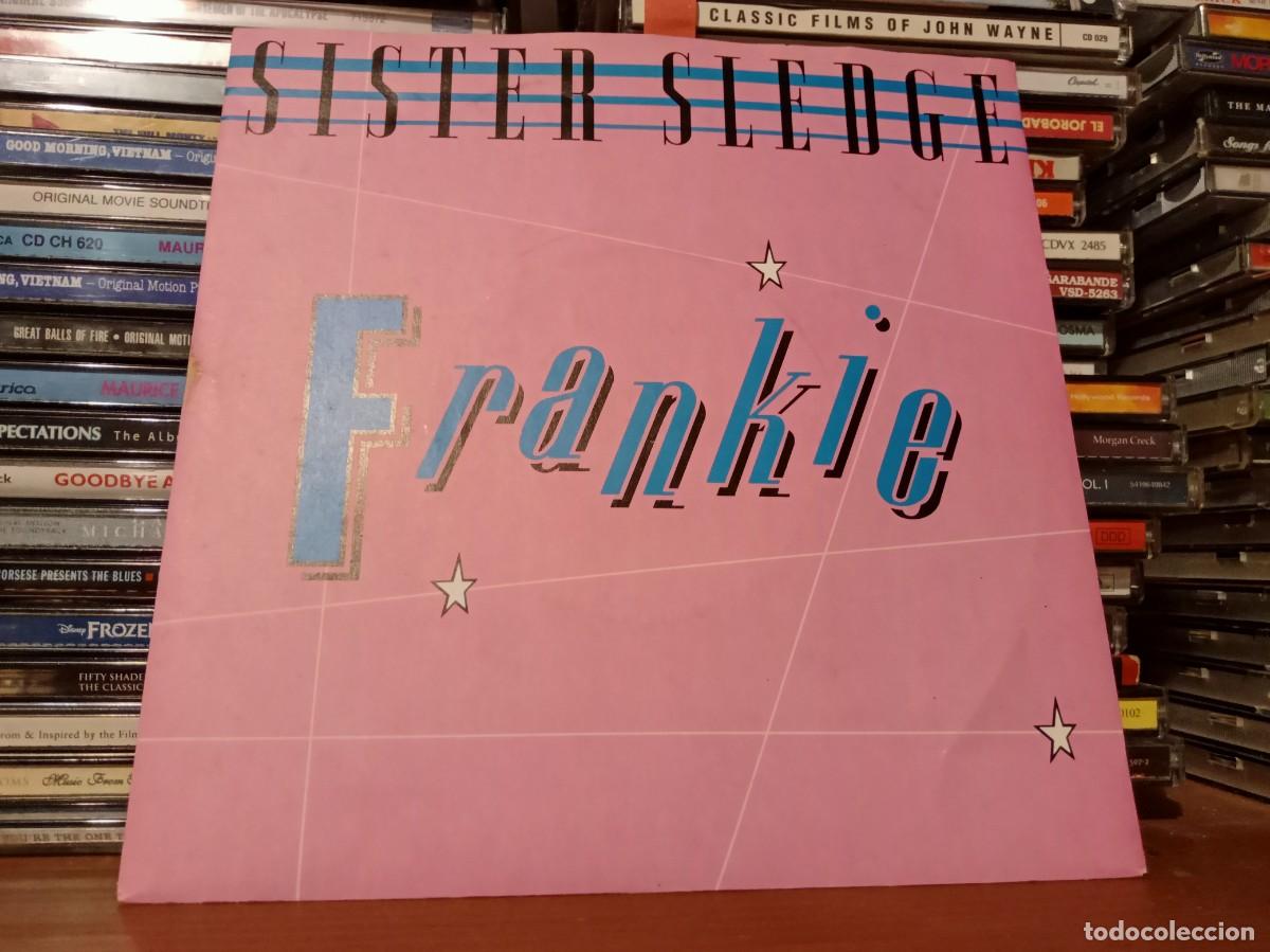 Discos de vinilo: Sister Sledge &lrm;&ndash; Frankie - simple UK 1985 - Foto 1