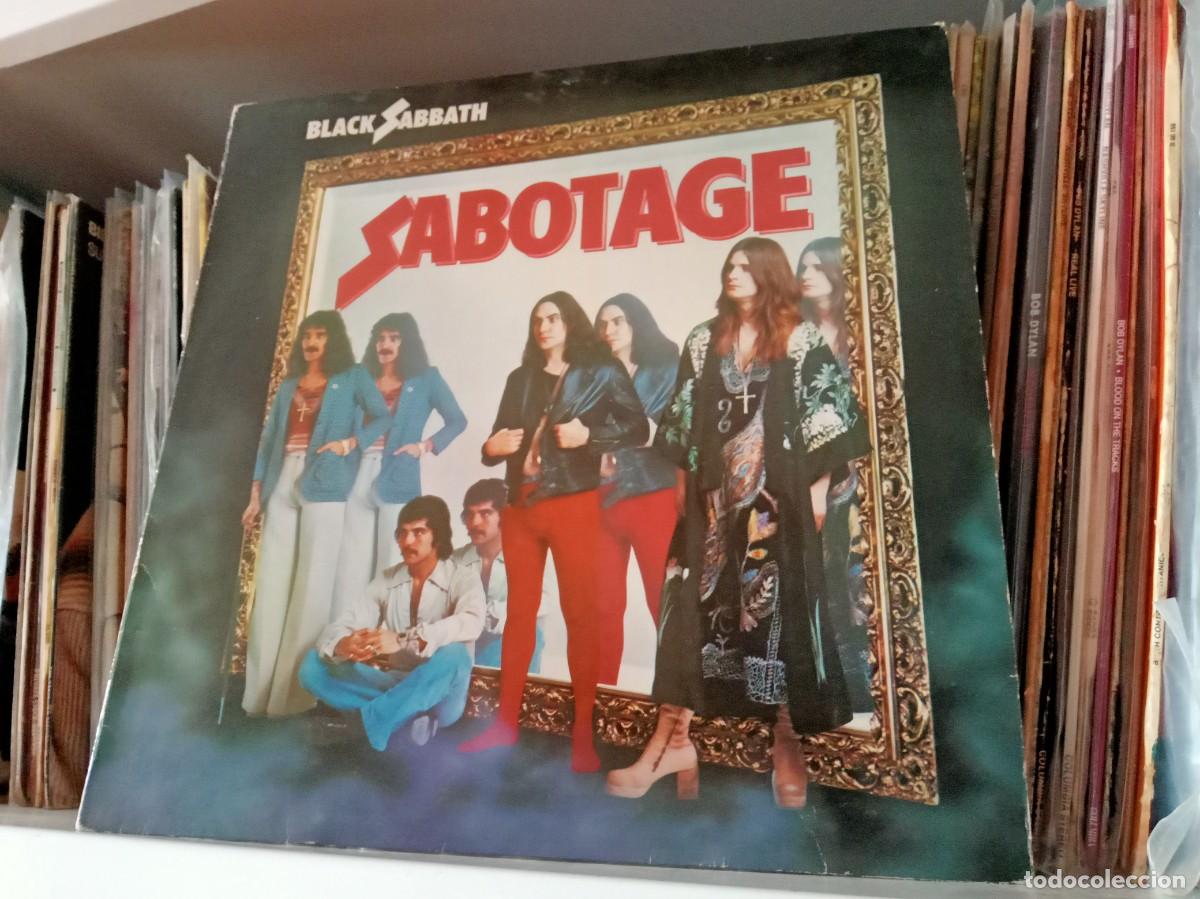 Discos de vinilo: Black Sabbath &lrm;&ndash; Sabotage - LP Spain 1984 - Foto 1