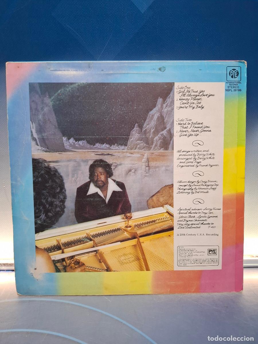 Discos de vinilo: Disco, Lp, Barry White, Stone Gon, 1973 - Foto 2