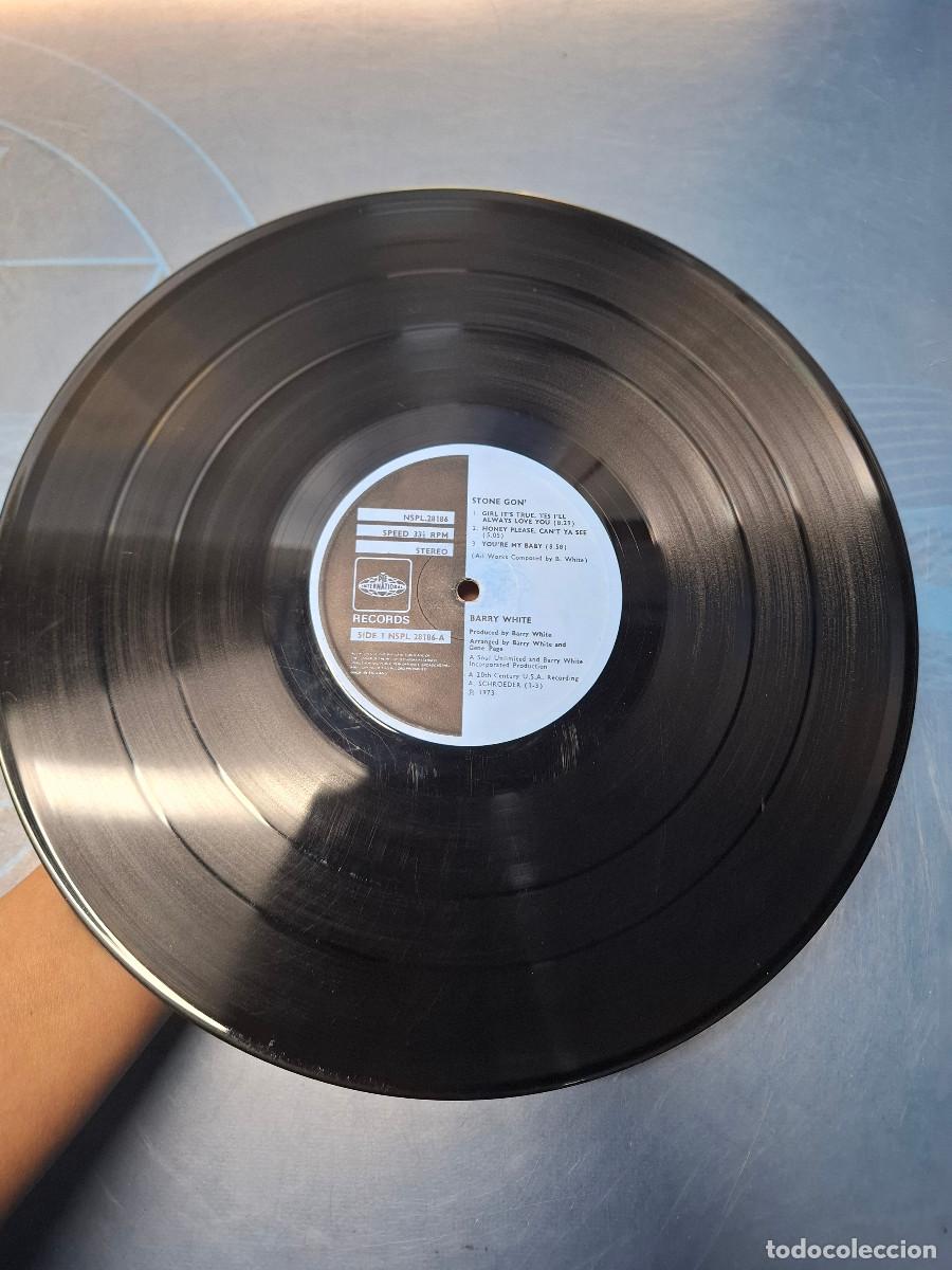 Discos de vinilo: Disco, Lp, Barry White, Stone Gon, 1973 - Foto 3