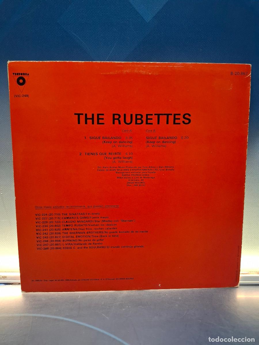 Discos de vinilo: Disco, Lp, The Rubettes, Keep On Dancing, 1985 - Foto 2