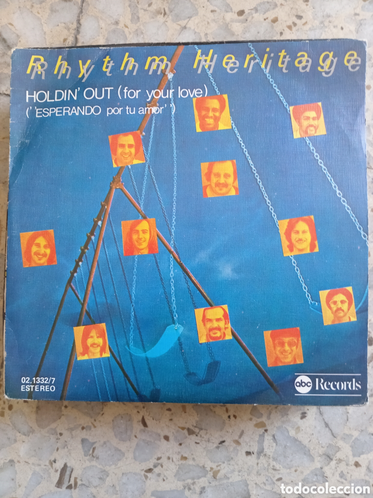 Discos de vinilo: SGL RHYTHM HERITAGE HOLDIN OUT 1978 - Foto 1