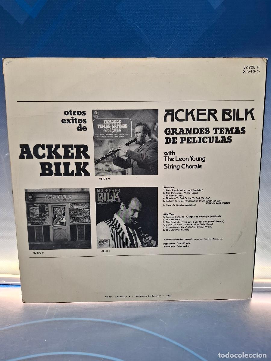 Discos de vinilo: Disco, Lp, Acker bilk, The leon young string chorale - Foto 2