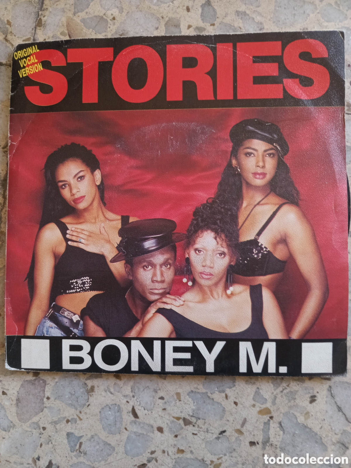 Discos de vinilo: SGL BONEY M STORIES 1990 - Foto 1