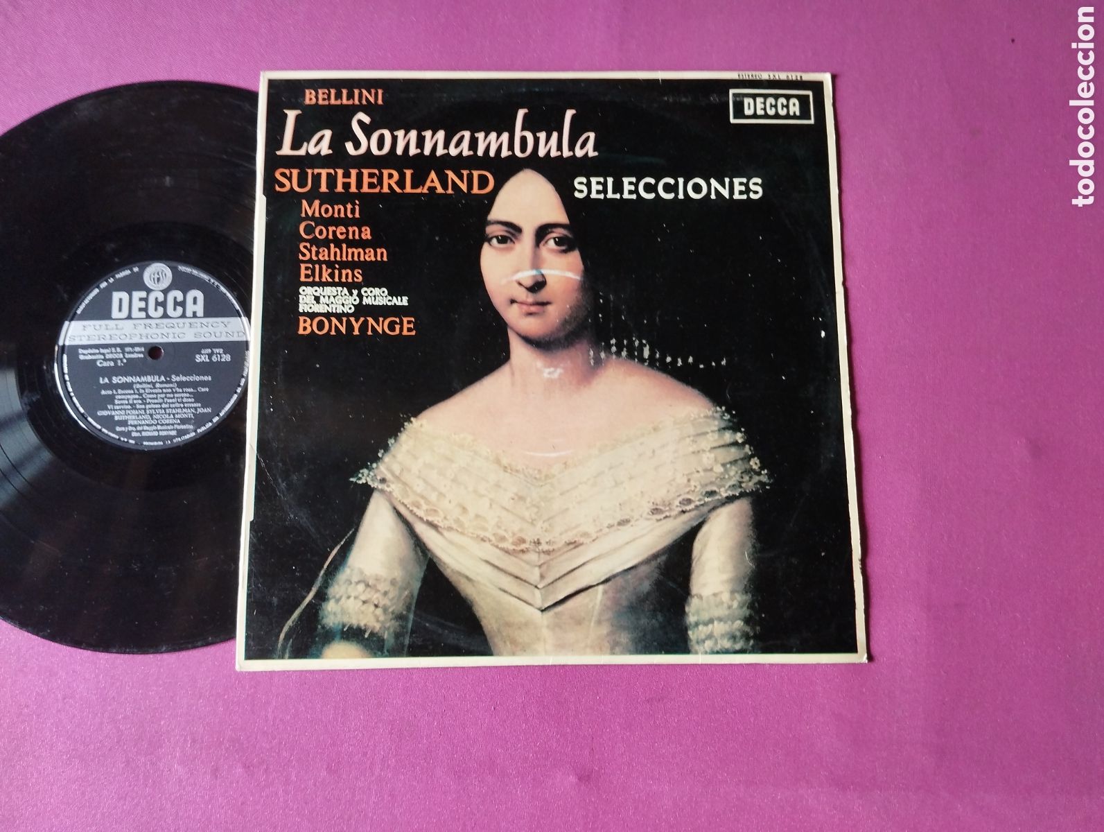 Discos de vinilo: LA SONAMBULA BELLINI LP L31 31 - Foto 4