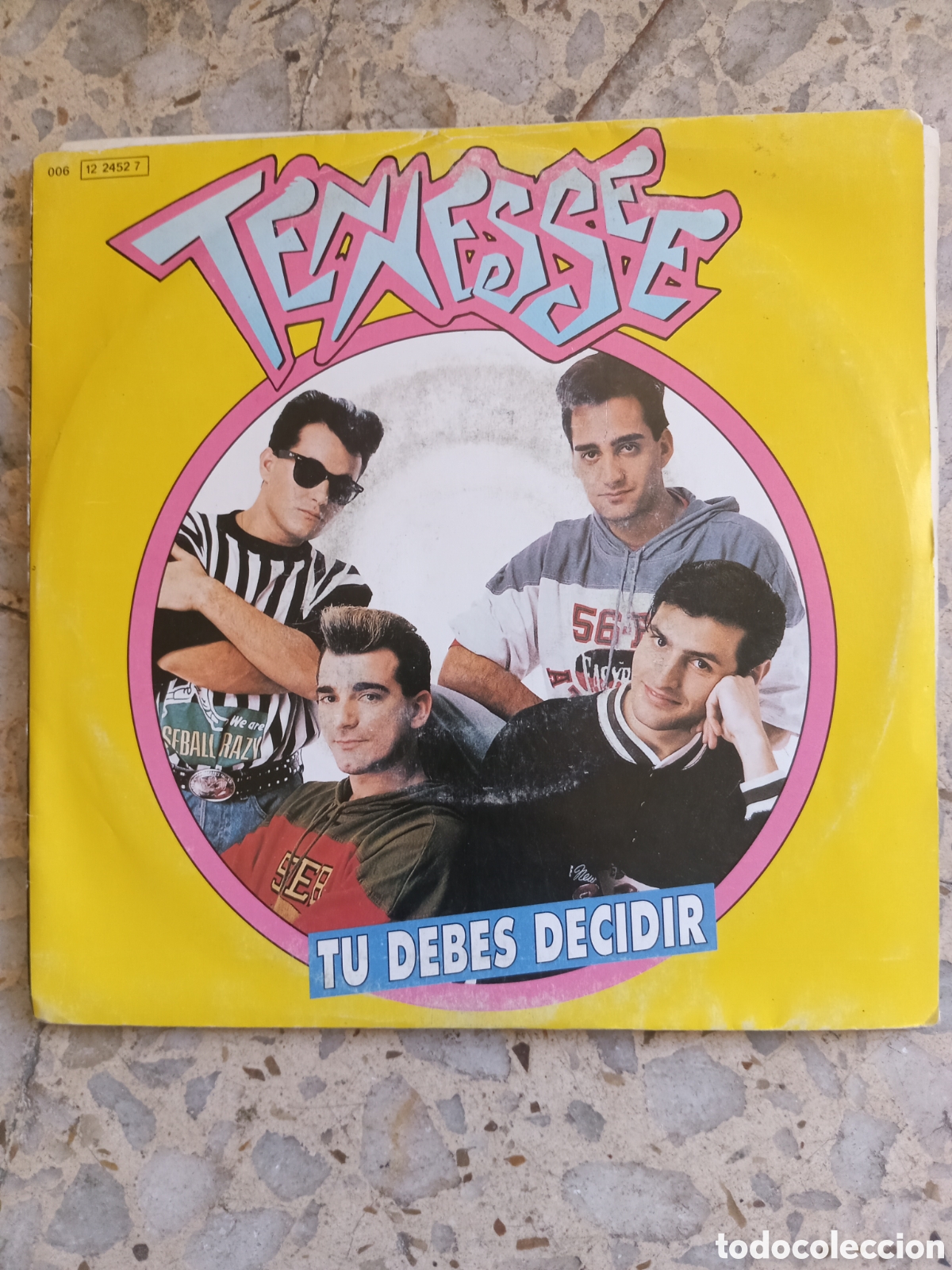 Discos de vinilo: SGL TENNESSEE TU DEBES DECIDIR 1991 - Foto 1