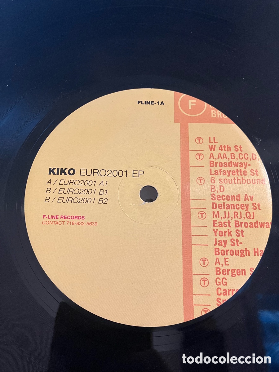 Discos de vinilo: Kiko - Euro 2001 EP 12&rdquo; - Foto 2