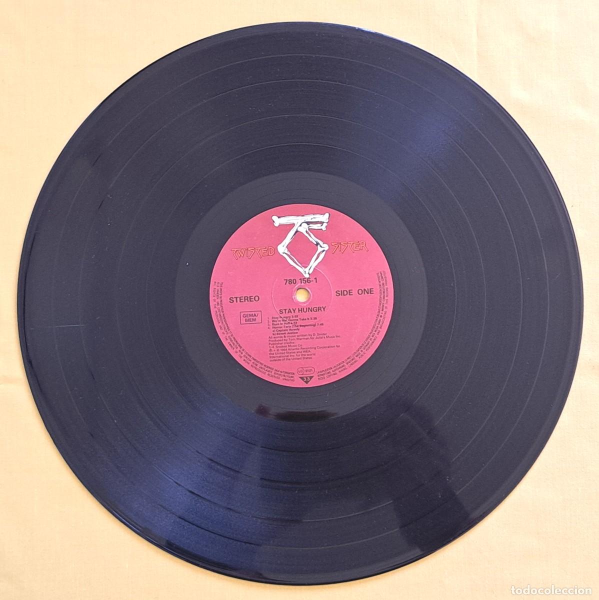 Disques de vinyle: TWISTED SISTER - STAY HUNGRY - ATLANTIC 1984, 780 156-1 - SOLO DISCO