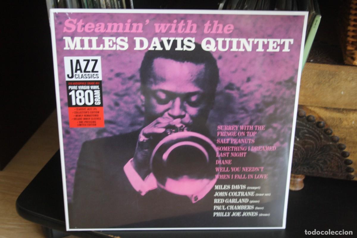 Discos de vinilo: MILES DAVIS QUINTET, STEAMING&acute;WITH THE, , PRECINTADO, LP - Foto 1