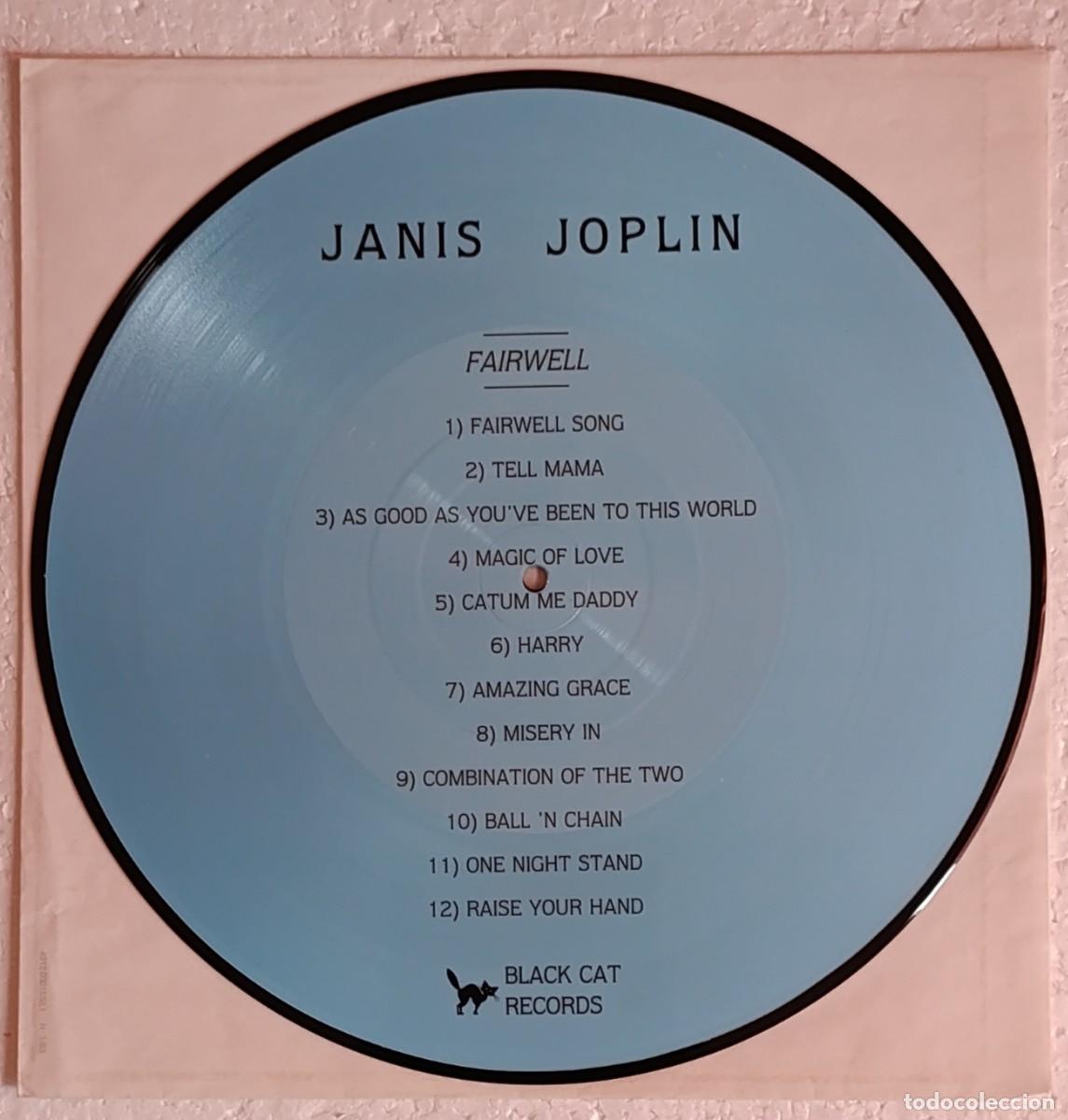 Discos de vinilo: Janis Joplin. Fairwell - Foto 2