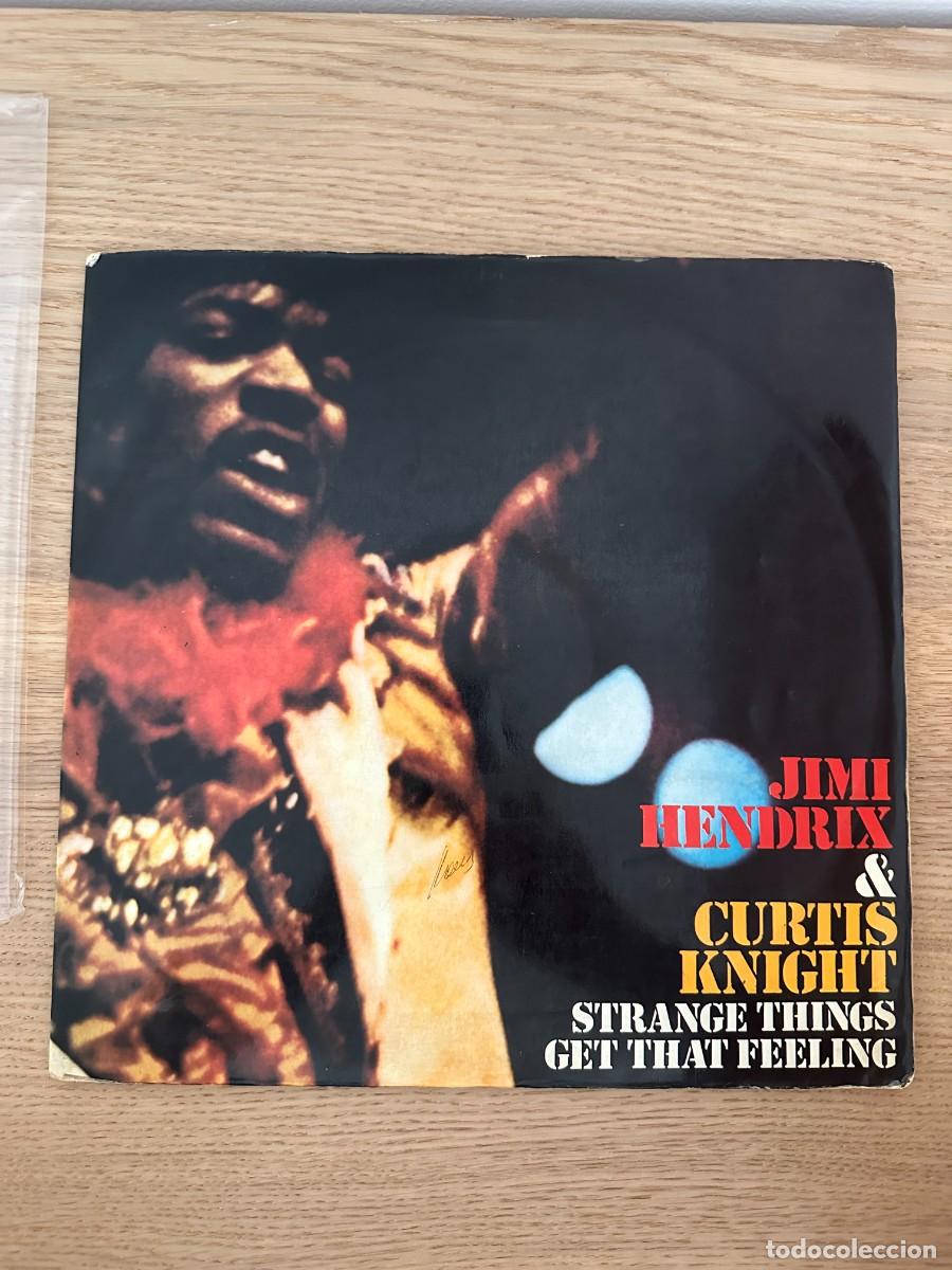 Discos de vinilo: Jimi Hendrix & Curtis Knight Strange Things Get That Feeling - Foto 1