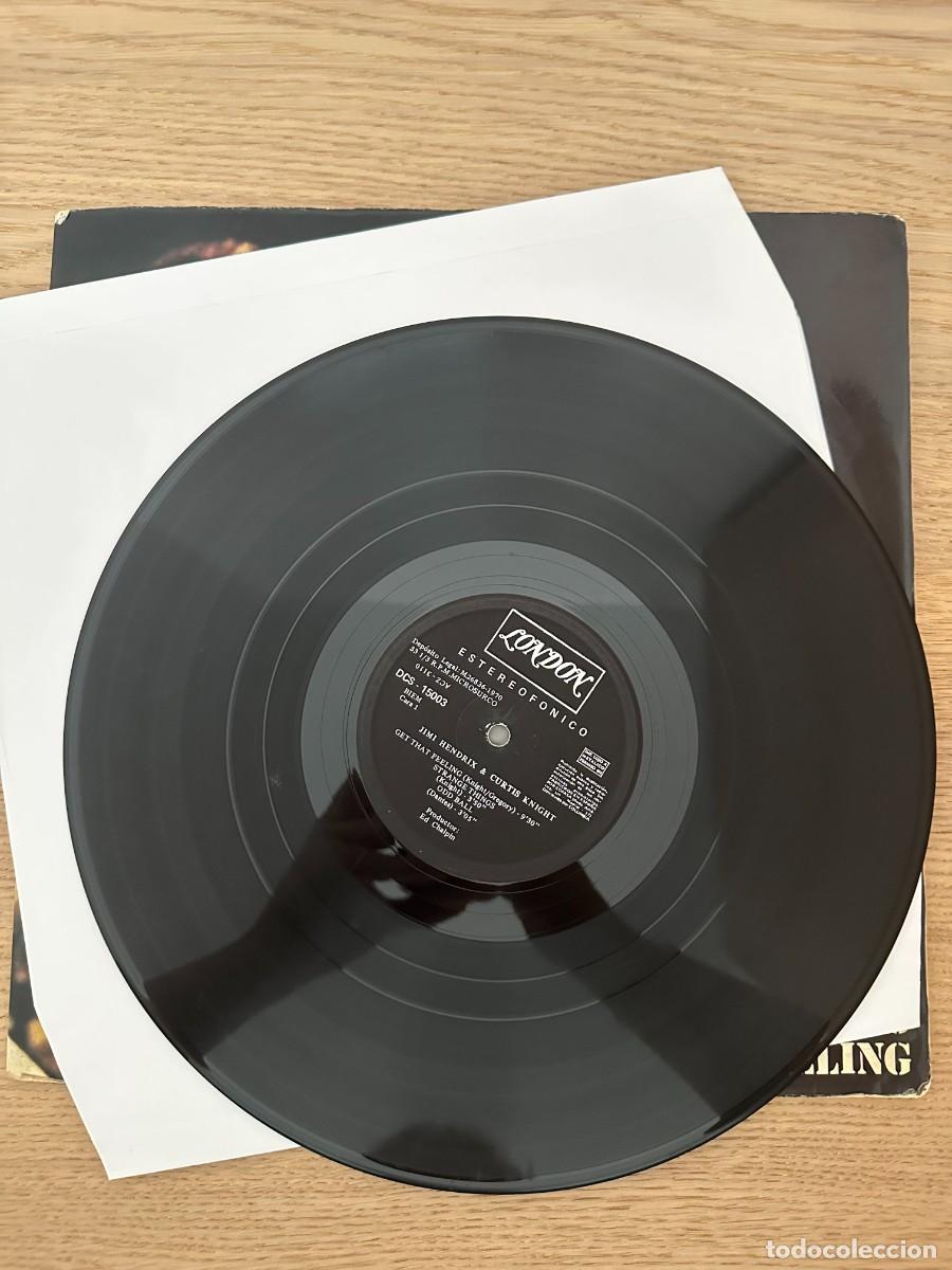 Discos de vinilo: Jimi Hendrix & Curtis Knight Strange Things Get That Feeling - Foto 5