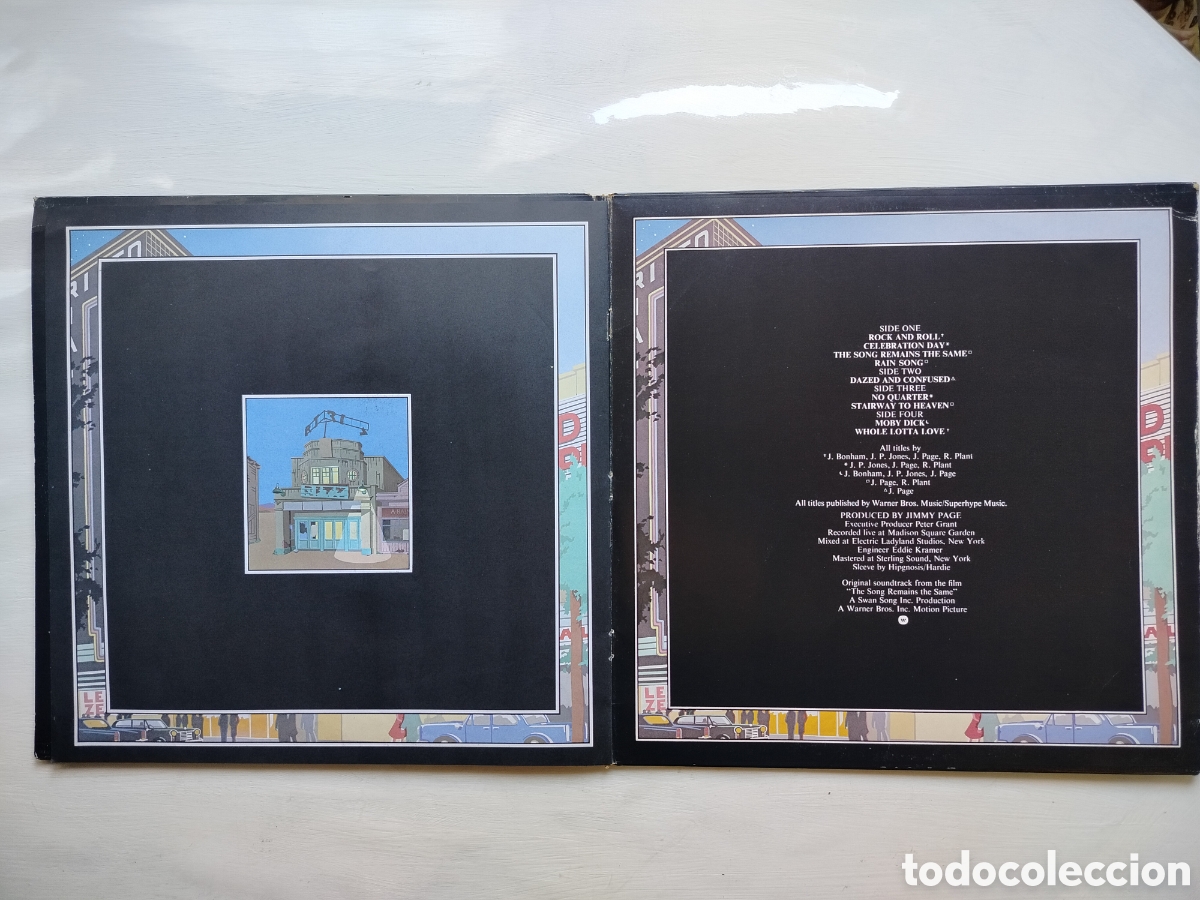 Discos de vinilo: Led Zeppelin 2xLPs 1976. - Foto 3