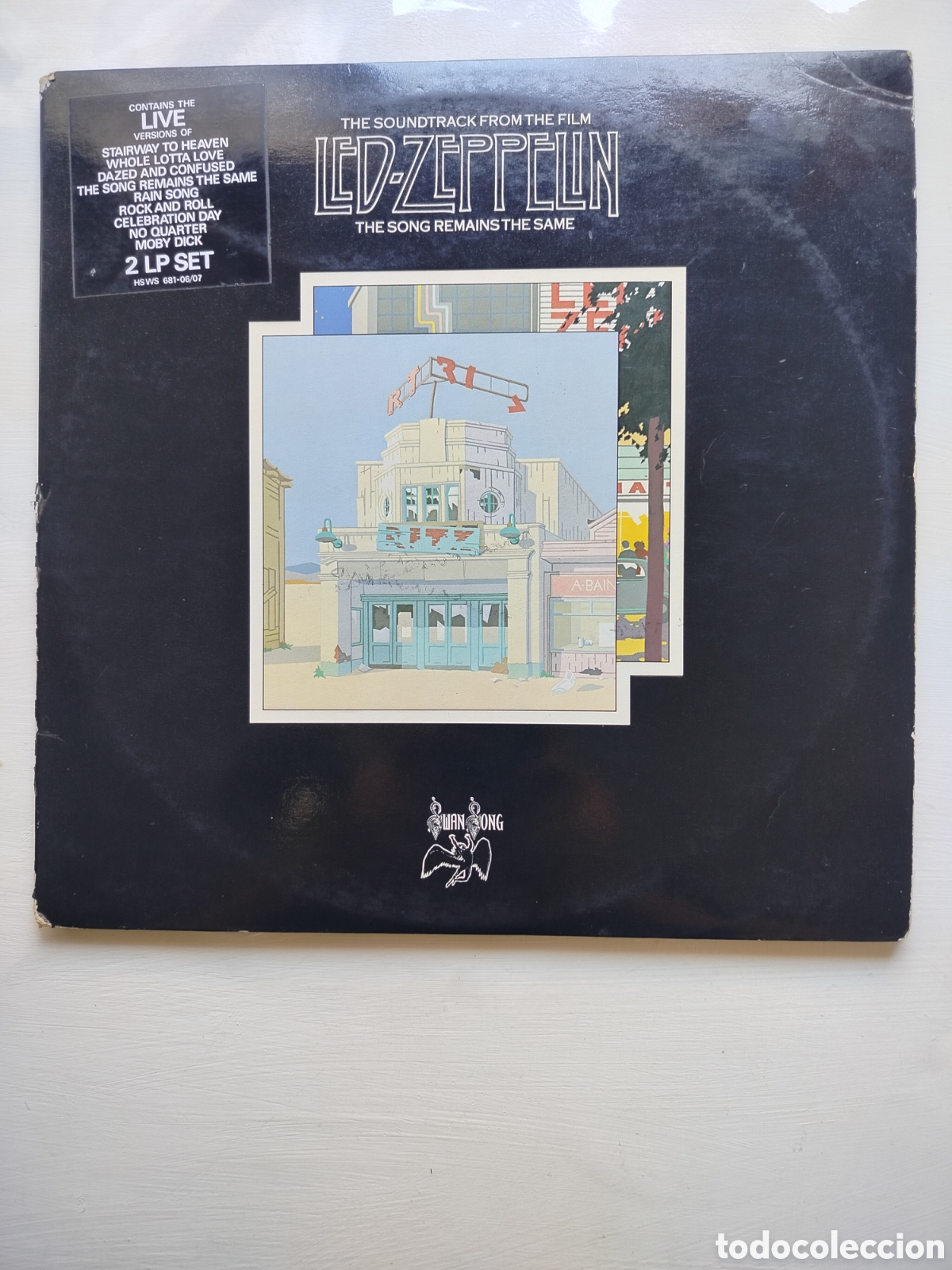 Discos de vinilo: Led Zeppelin 2xLPs 1976. - Foto 1