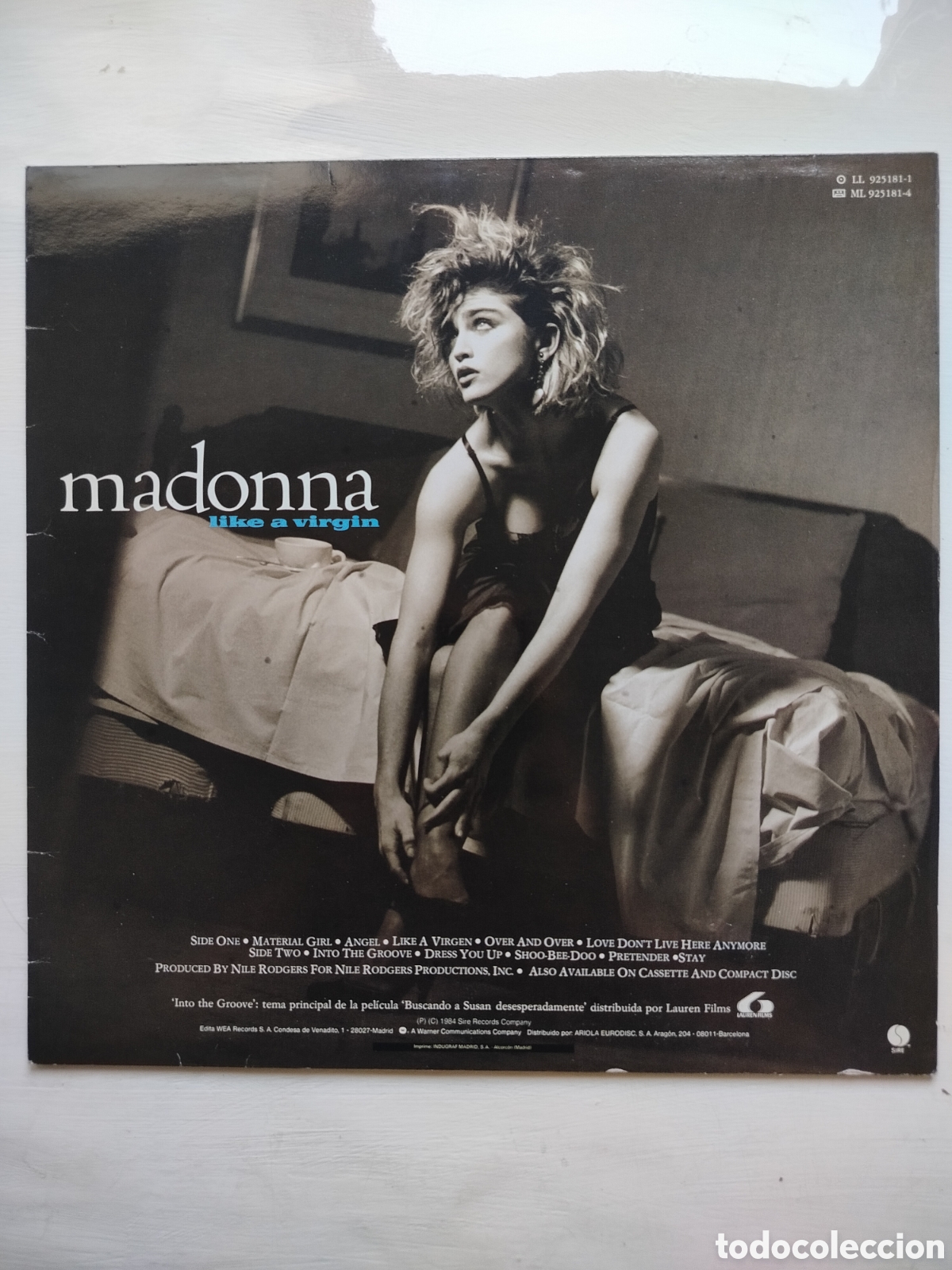 Discos de vinilo: Madonna LP Like A Virgin - Foto 2