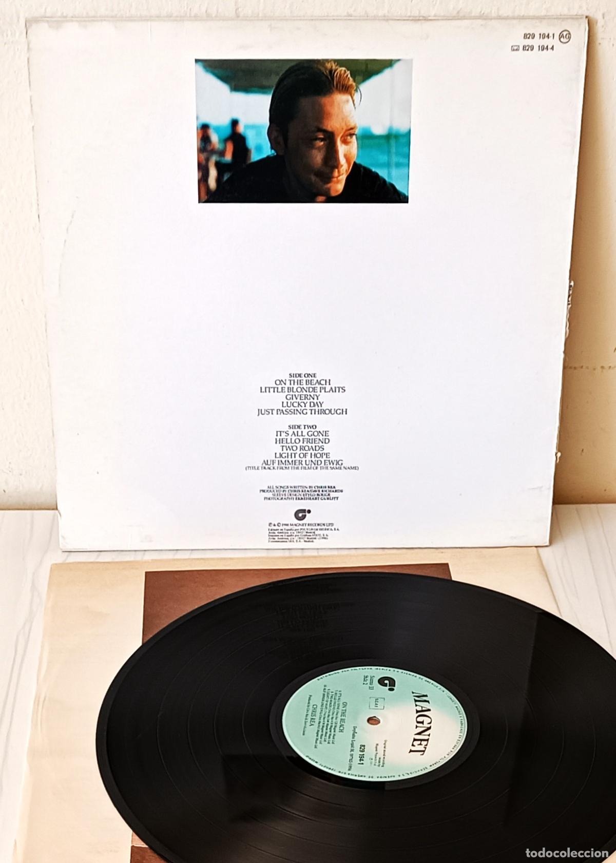 Discos de vinilo: CHRIS REA - ON THE BEACH MAGNET - 1986 - Foto 2