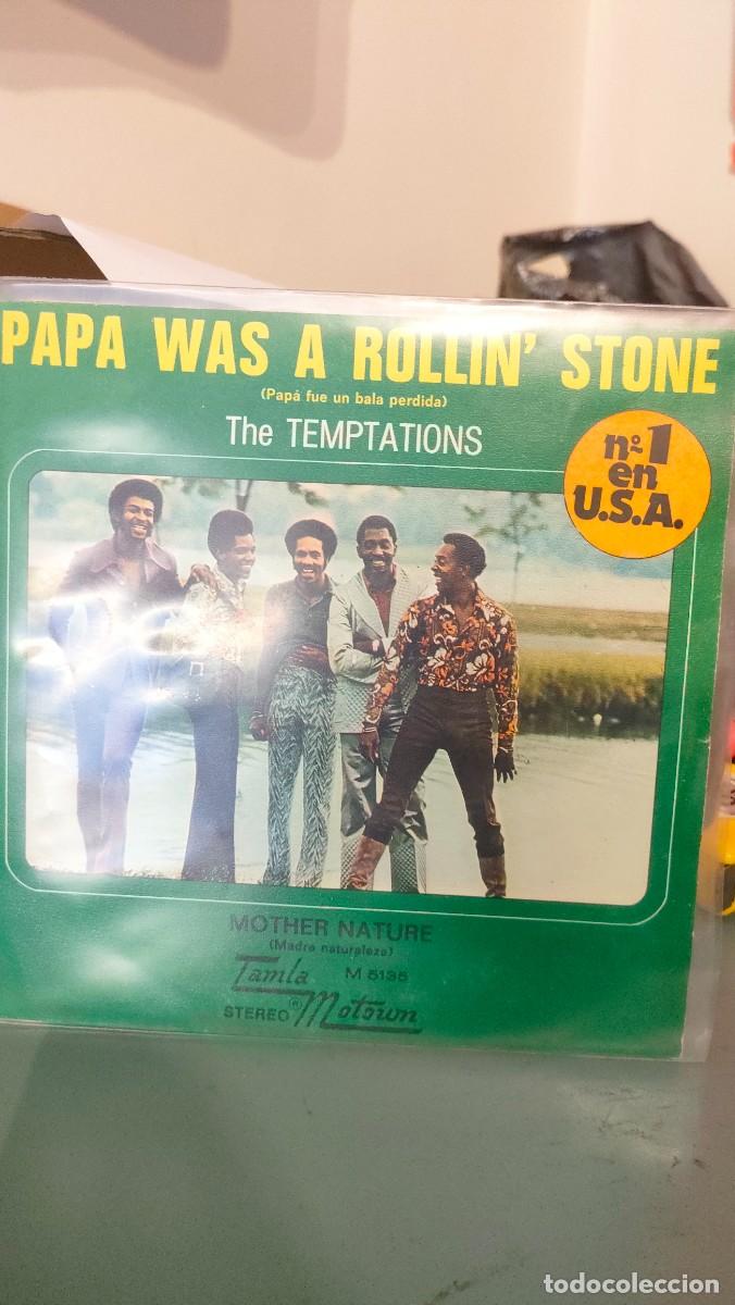 Discos de vinilo: The Temptations. Papa was a Rolling Stone - Foto 1