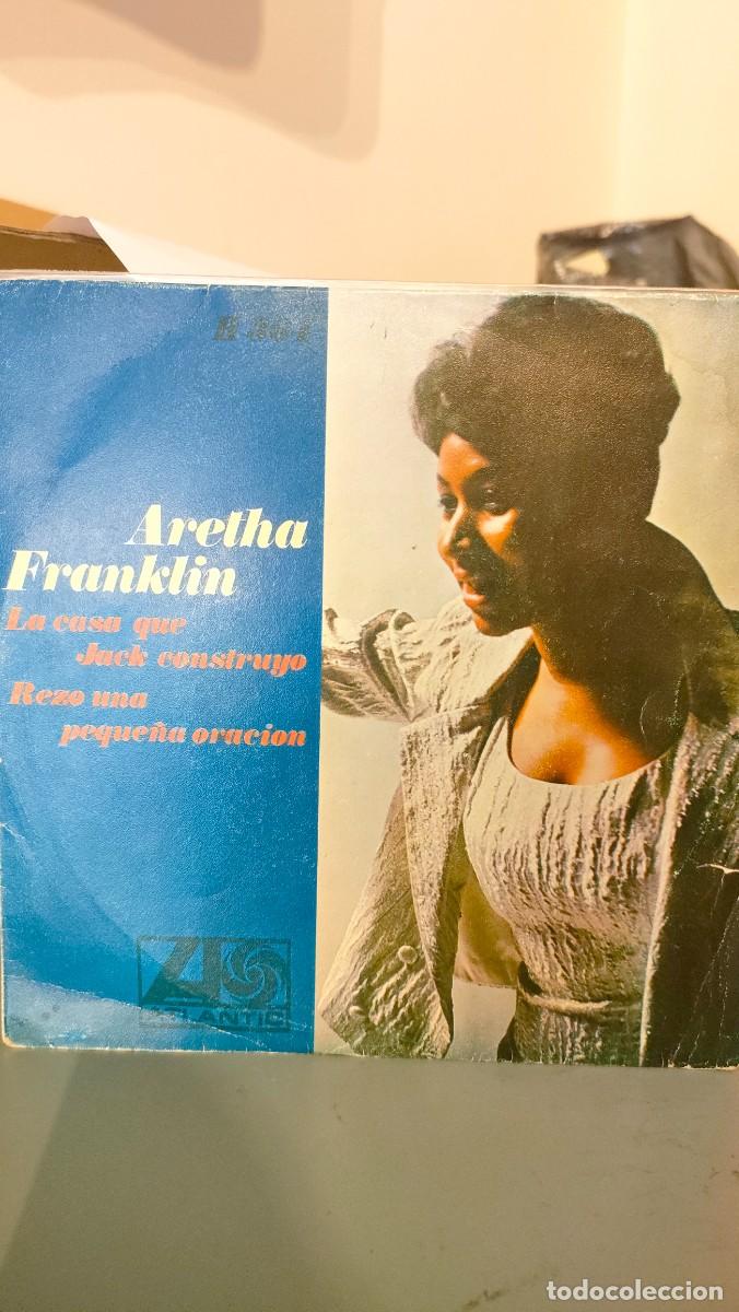 Discos de vinilo: Aretha Franklin. La casa que Jack construyo - Foto 1