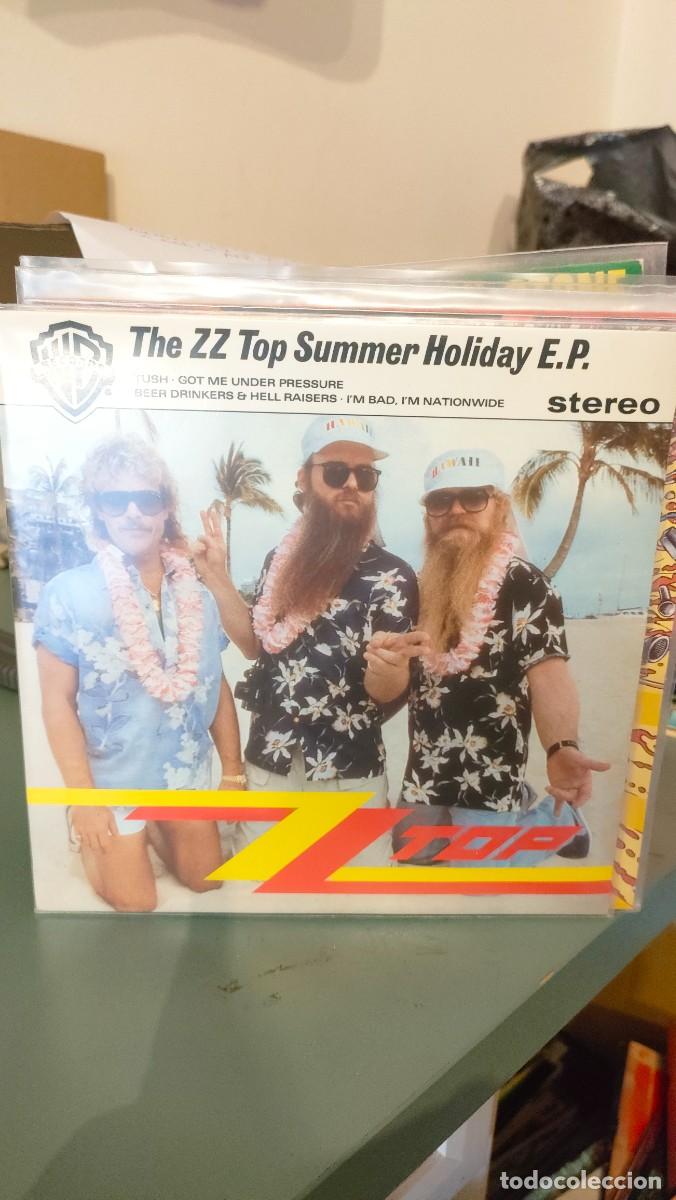 Discos de vinilo: ZZ TOP. SUMMER HOLIDAY EP - Foto 1