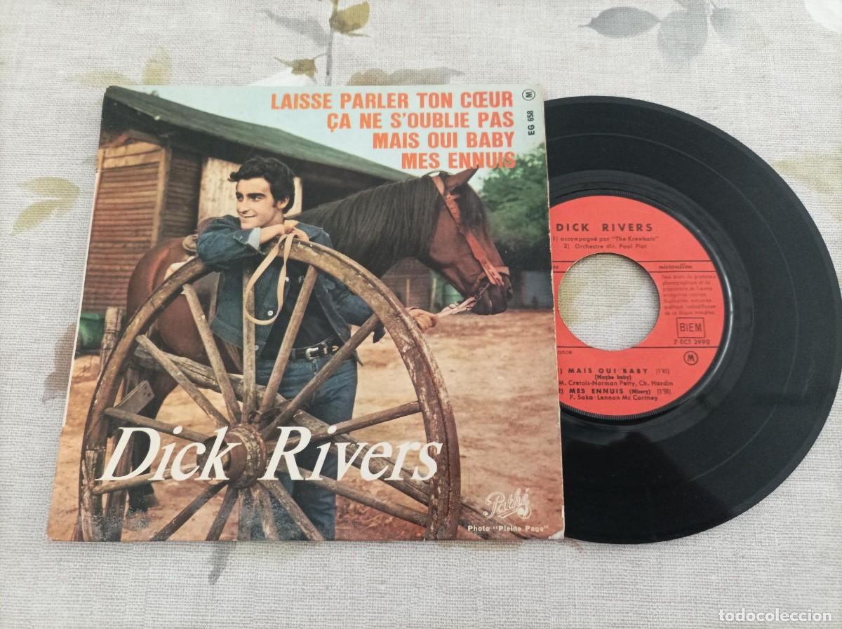Discos de vinilo: Dick Rivers ep maybe baby - Foto 1