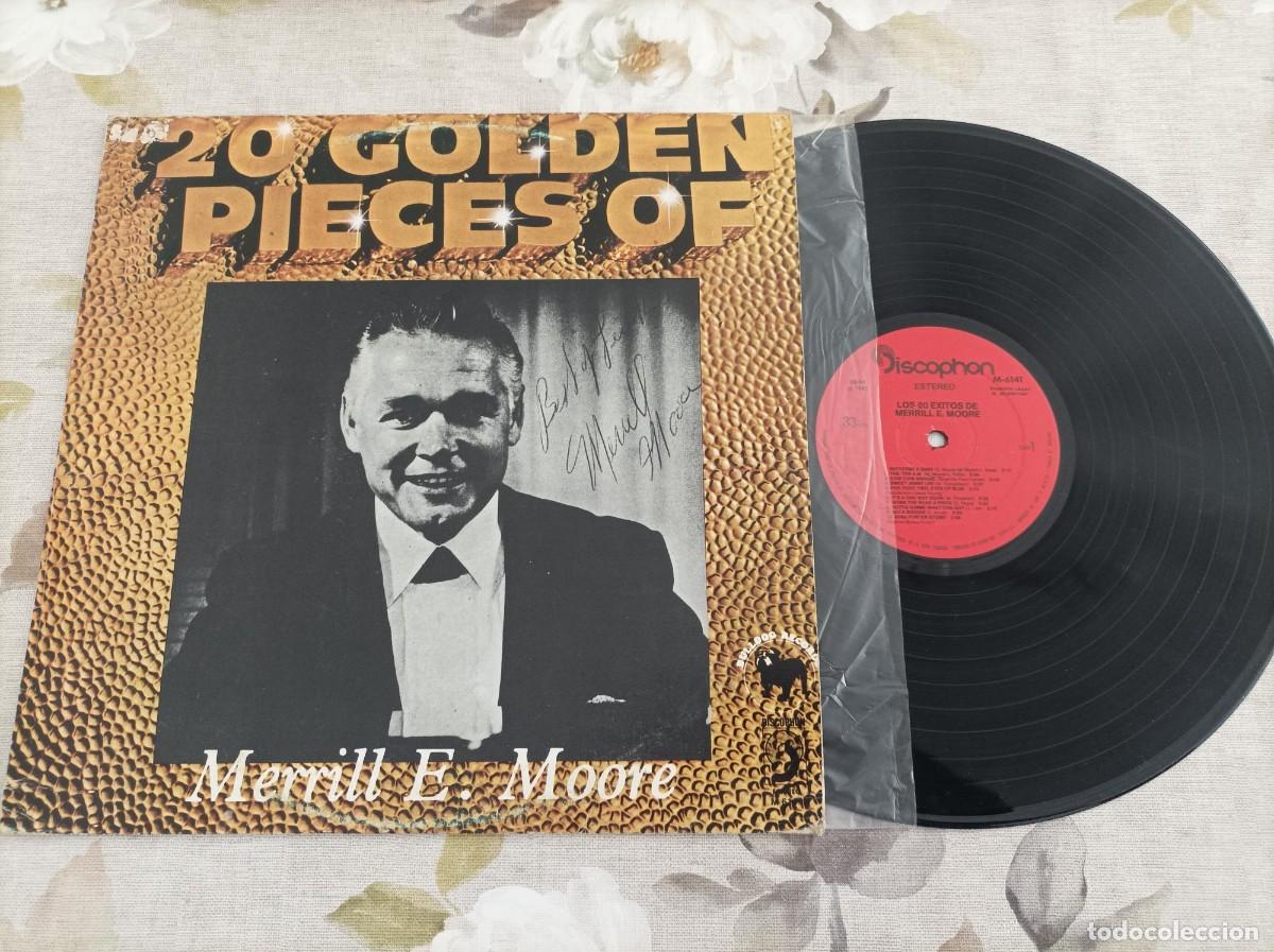 Discos de vinilo: Merrill E. Moore lp rock and roll boogie-dificil- - Foto 1