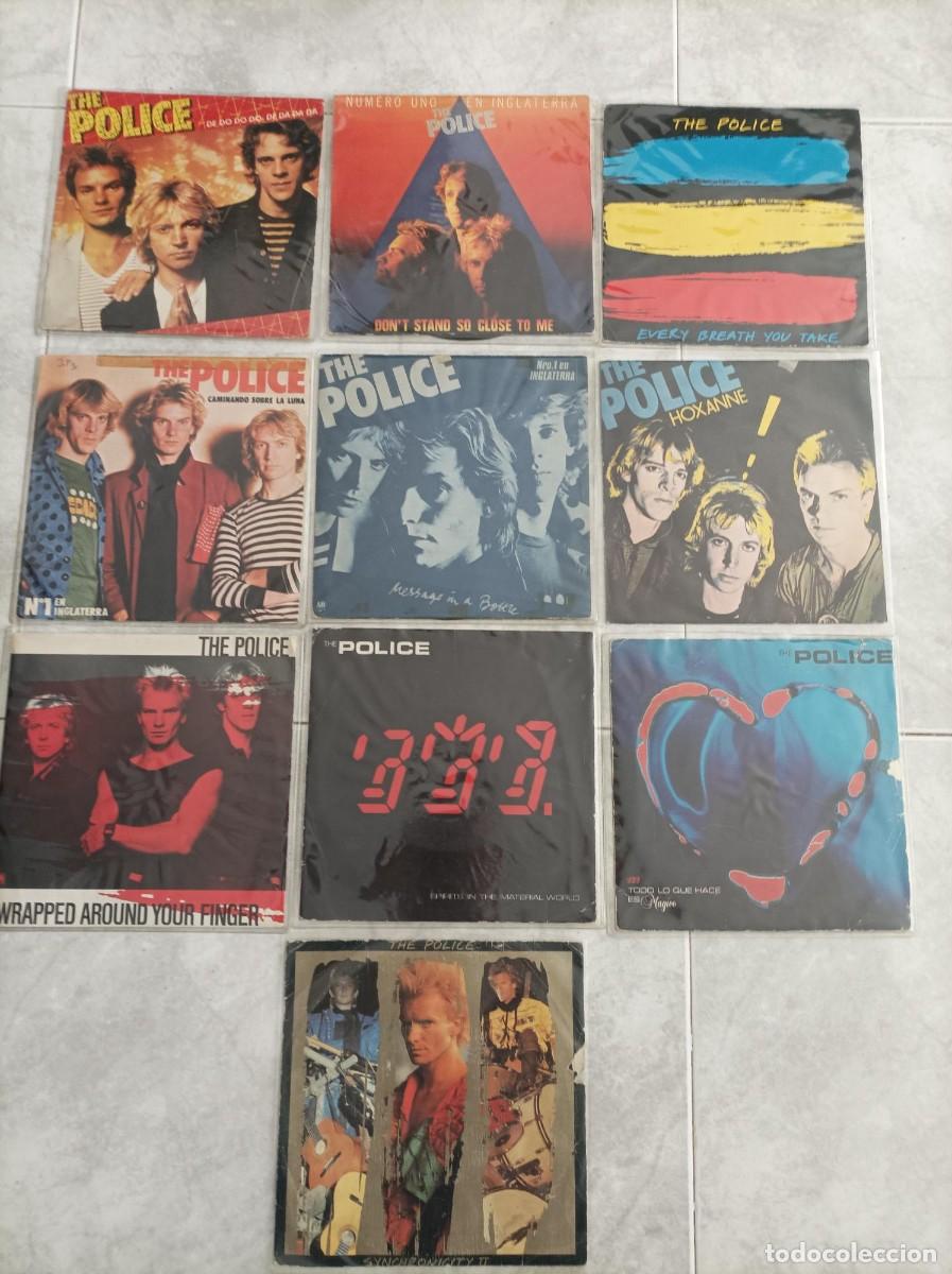 Discos de vinilo: The Police lote singles - Foto 1