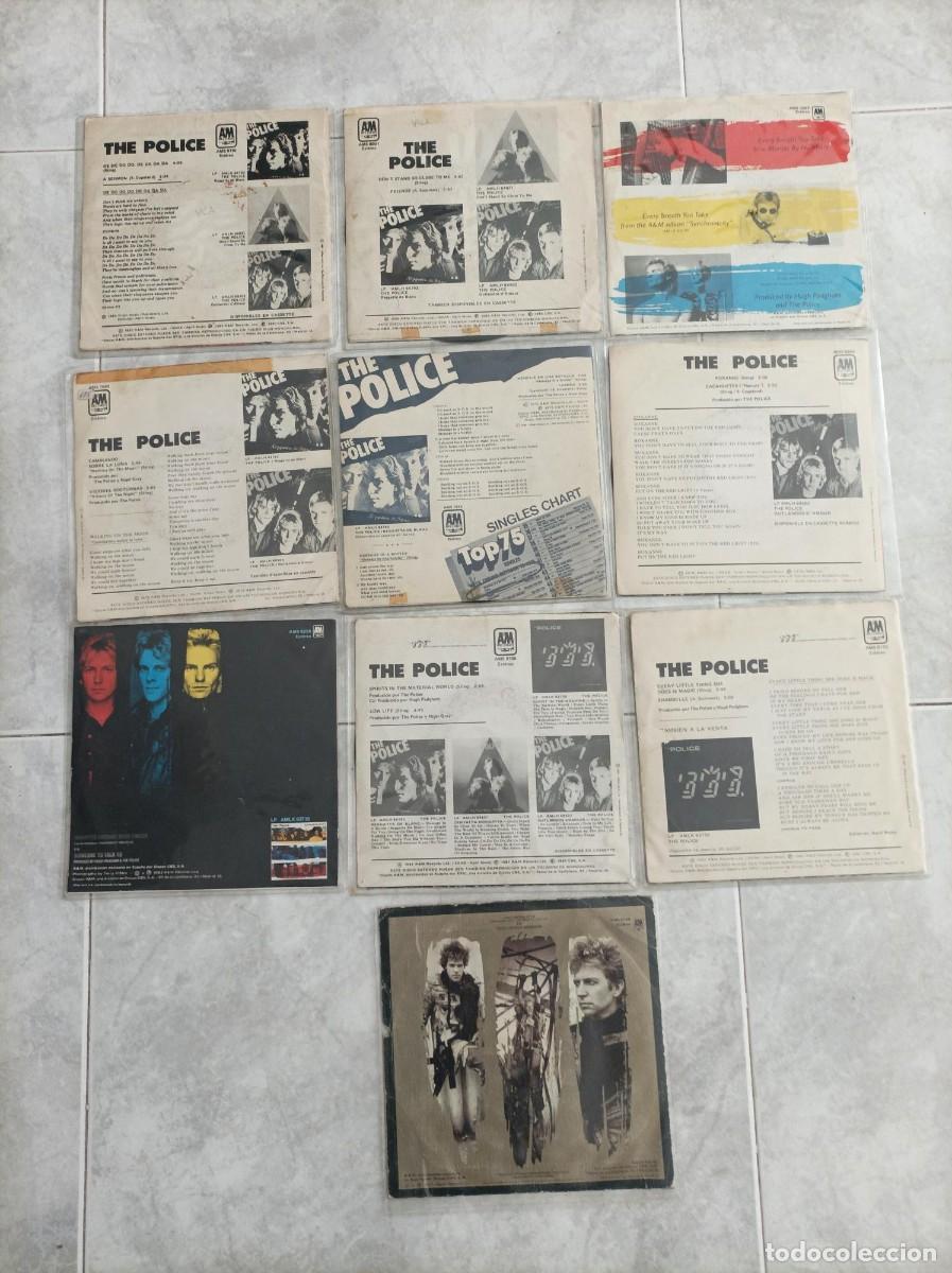 Discos de vinilo: The Police lote singles - Foto 2