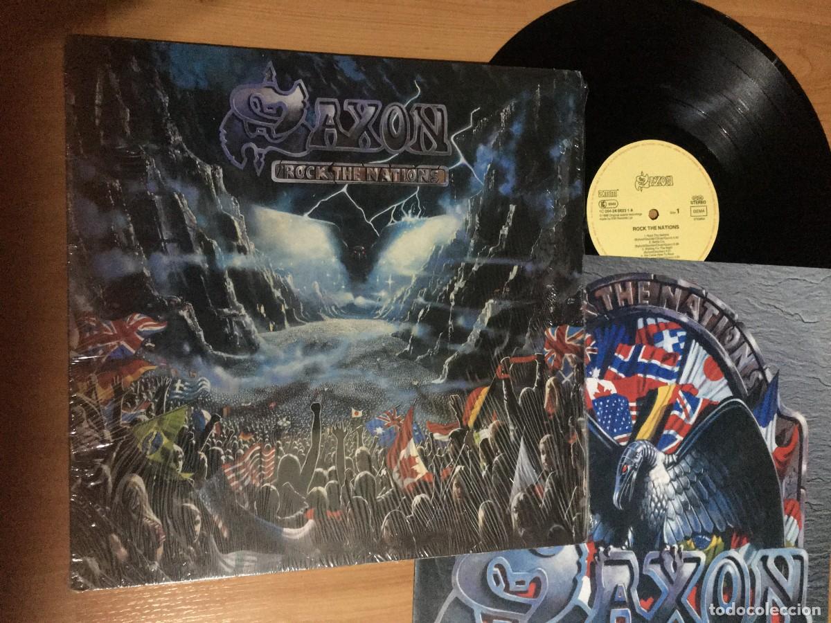 Discos de vinilo: SAXON &rdquo;Rock the Nations&rdquo; - Foto 1