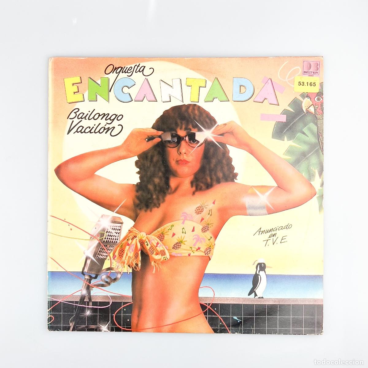 Discos de vinilo: LP. Orquesta Encantada. Bailongo Vacil&oacute;n (VG+/VG+) - Foto 1