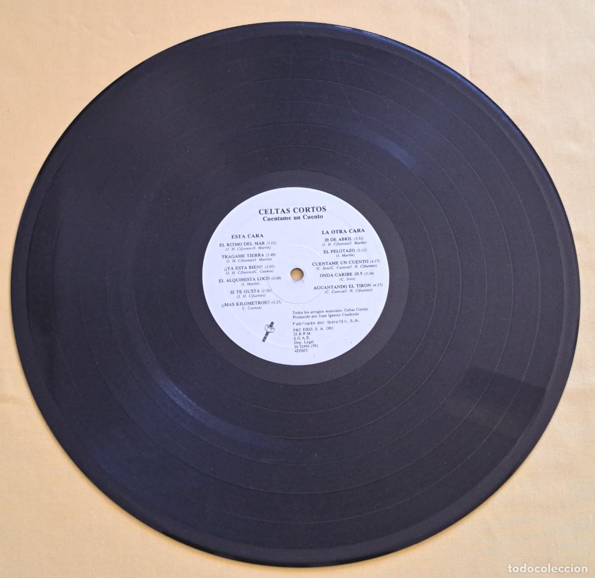 Vinyl records: CELTAS CORTOS - CUENTAME UN CUENTO - DRO 1991, 4D0855 - SOLO DISCO