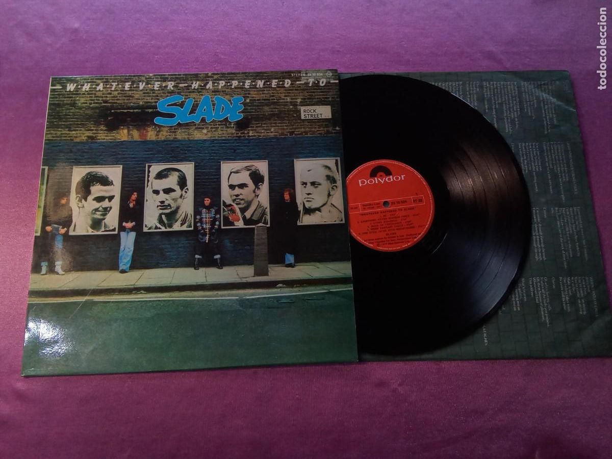 Discos de vinilo: SLADE WHATEVER HAPPENED TO SLADE CON ENCARTE 1977 LP MAC1