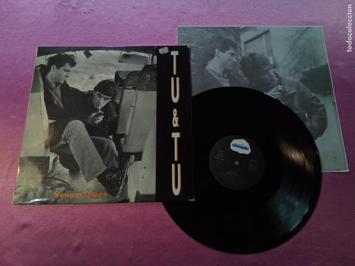 Discos de vinilo: TU TU SENSACI&Oacute;NES EL HOMBRE DE NING&Uacute;N LUGAR 1988 LP MAC1
