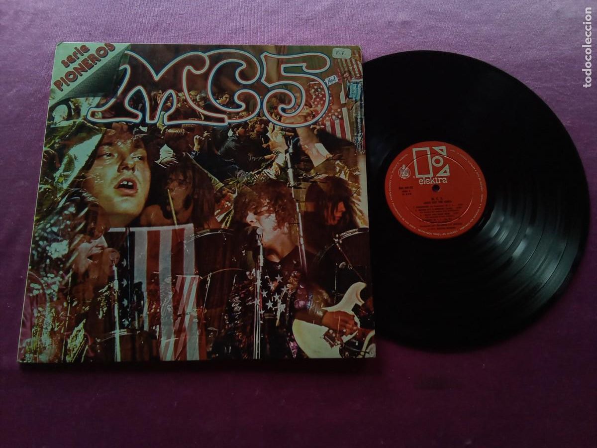 Discos de vinilo: MC5 KICK OUT THE JAMS 1977 LP MAC1