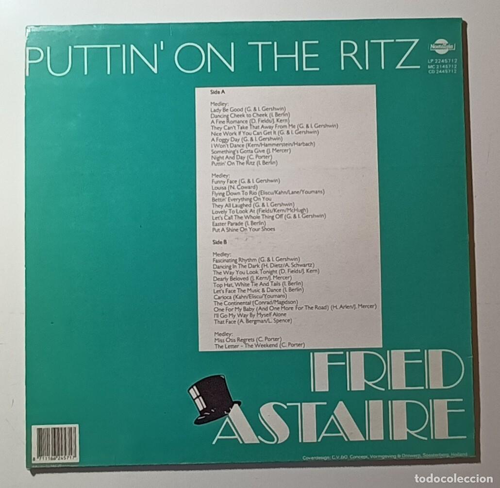 Discos de vinilo: LP - FRED ASTAIRE - PUTTIN ON THE RITZ - Foto 2