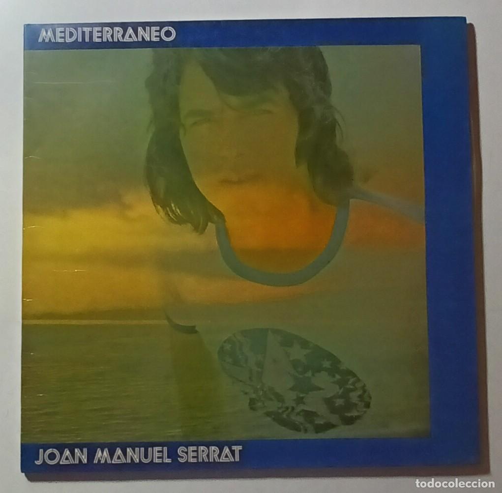 Discos de vinilo: LP - JOAN MANUEL SERRAT - MEDITERR&Aacute;NEO - Foto 1