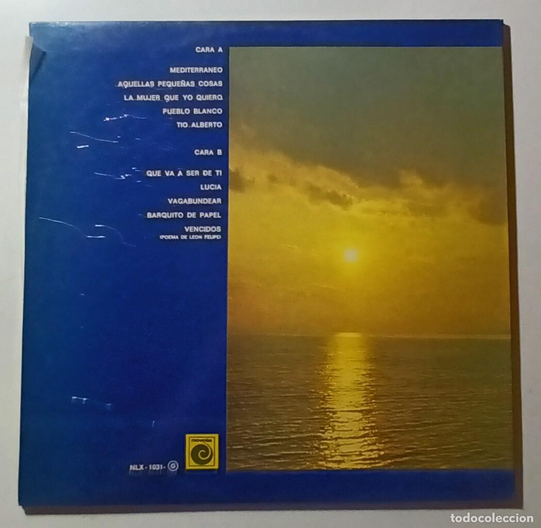 Discos de vinilo: LP - JOAN MANUEL SERRAT - MEDITERR&Aacute;NEO - Foto 2
