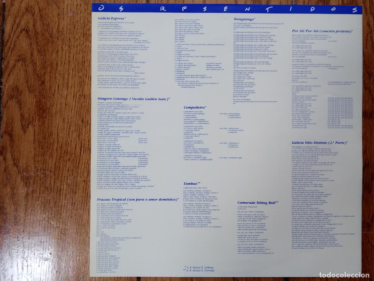 Discos de vinilo: Os Resentidos - fracaso tropical - Foto 4