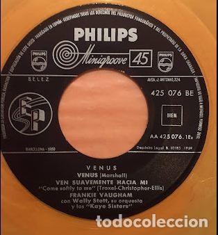 Discos de vinilo: Venus - Shirley Bassey - Frankie Vaughan - Foto 3