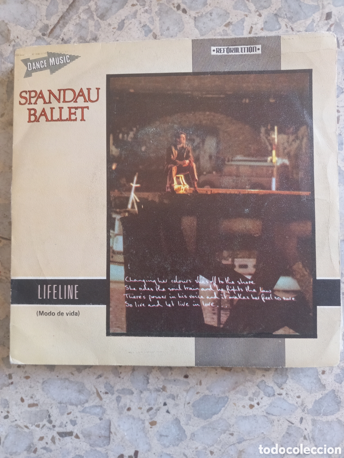 Discos de vinilo: SGL SPANDAU BALLET LIFELINE 1982 - Foto 1