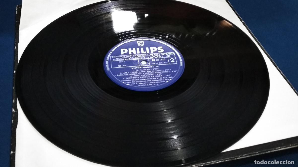 Discos de vinilo: VICTOR MANUEL - 10 (LP) 1976 PHILIPS - Foto 8
