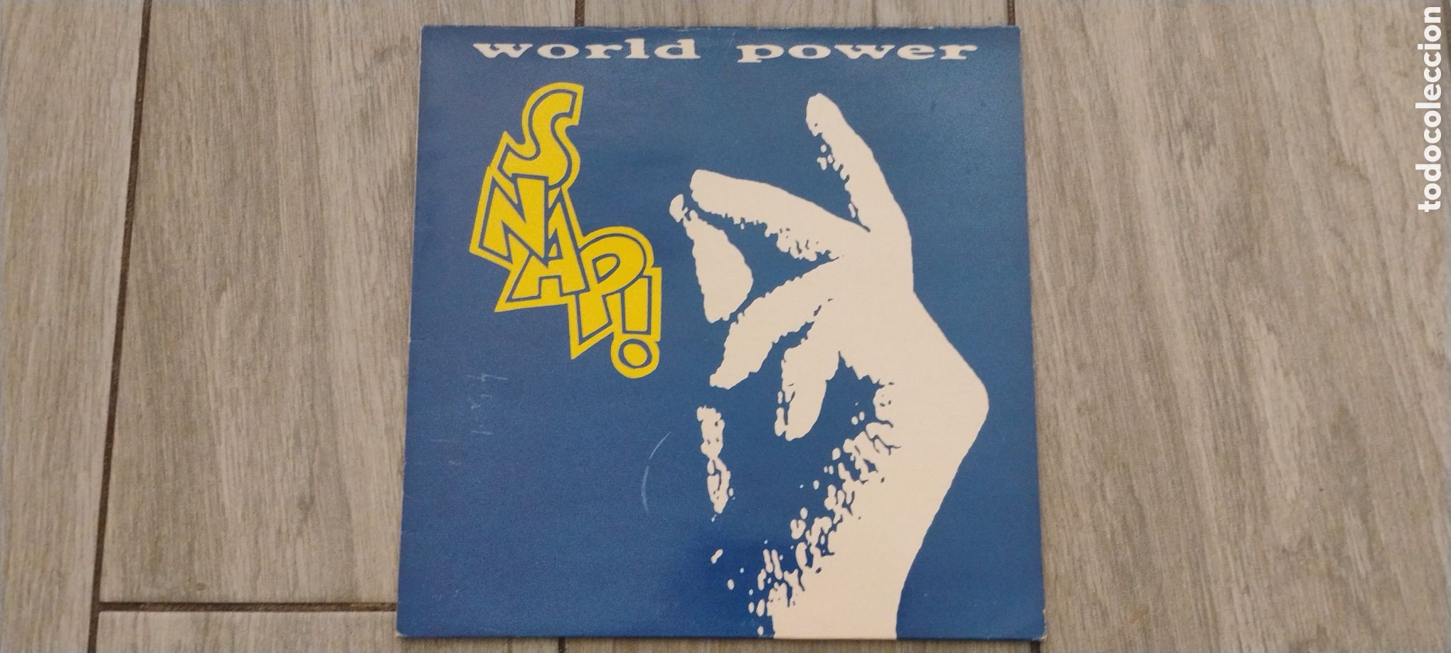 Discos de vinilo: SNAP!-WORLD POWER-LP-LOGIC RECORDS/SPAIN-IB