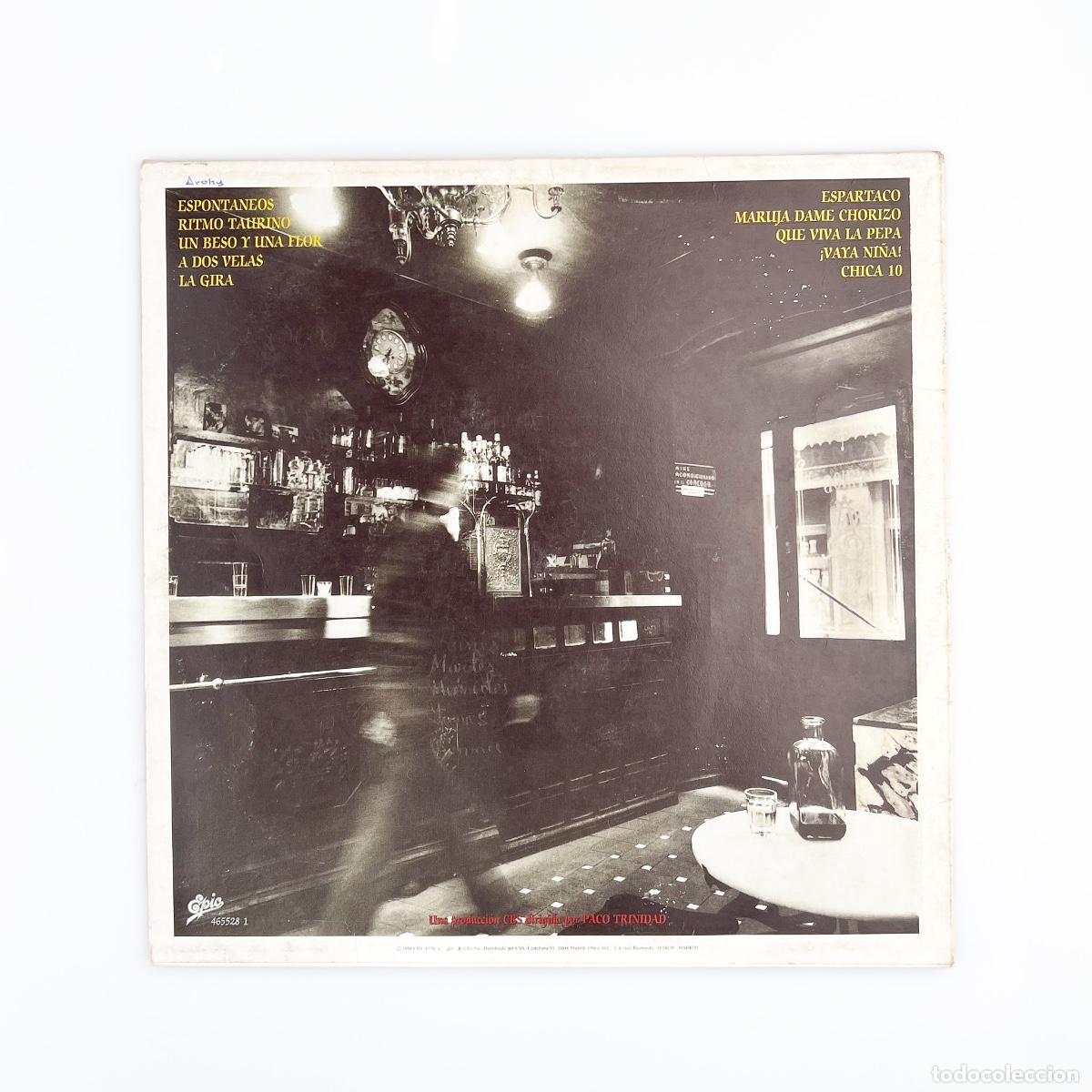 Discos de vinilo: LP. Espont&aacute;neos. Espont&aacute;neos (G/VG+) - Foto 2
