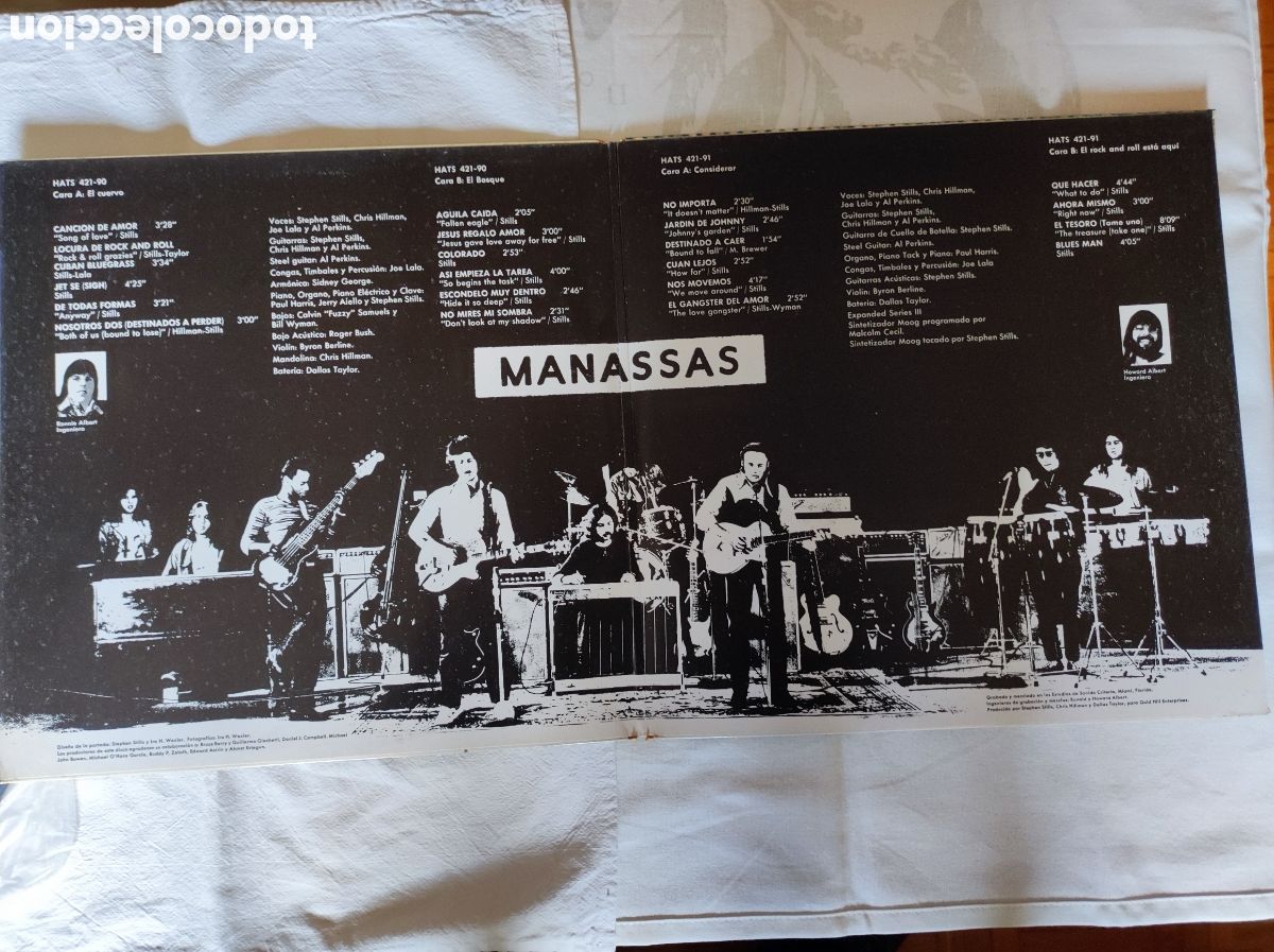 Discos de vinilo: STEPHEN STILLS - MANASSAS - Foto 3