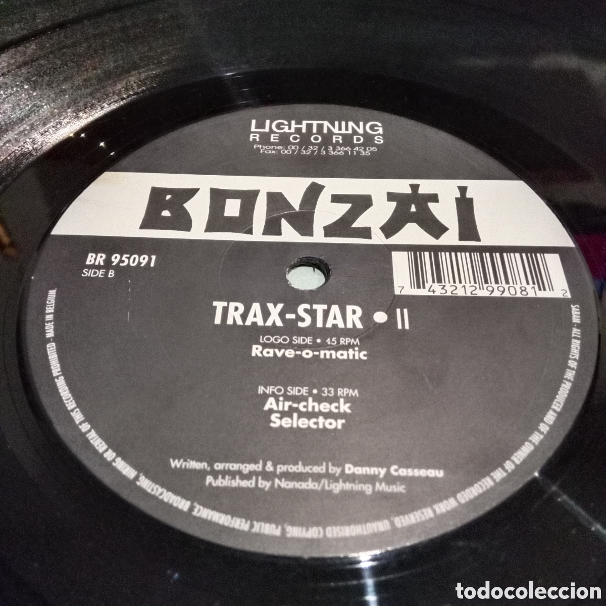 Discos de vinilo: TRAX-STAR - II - MAXI-SINGLE 12&rdquo; - Foto 3