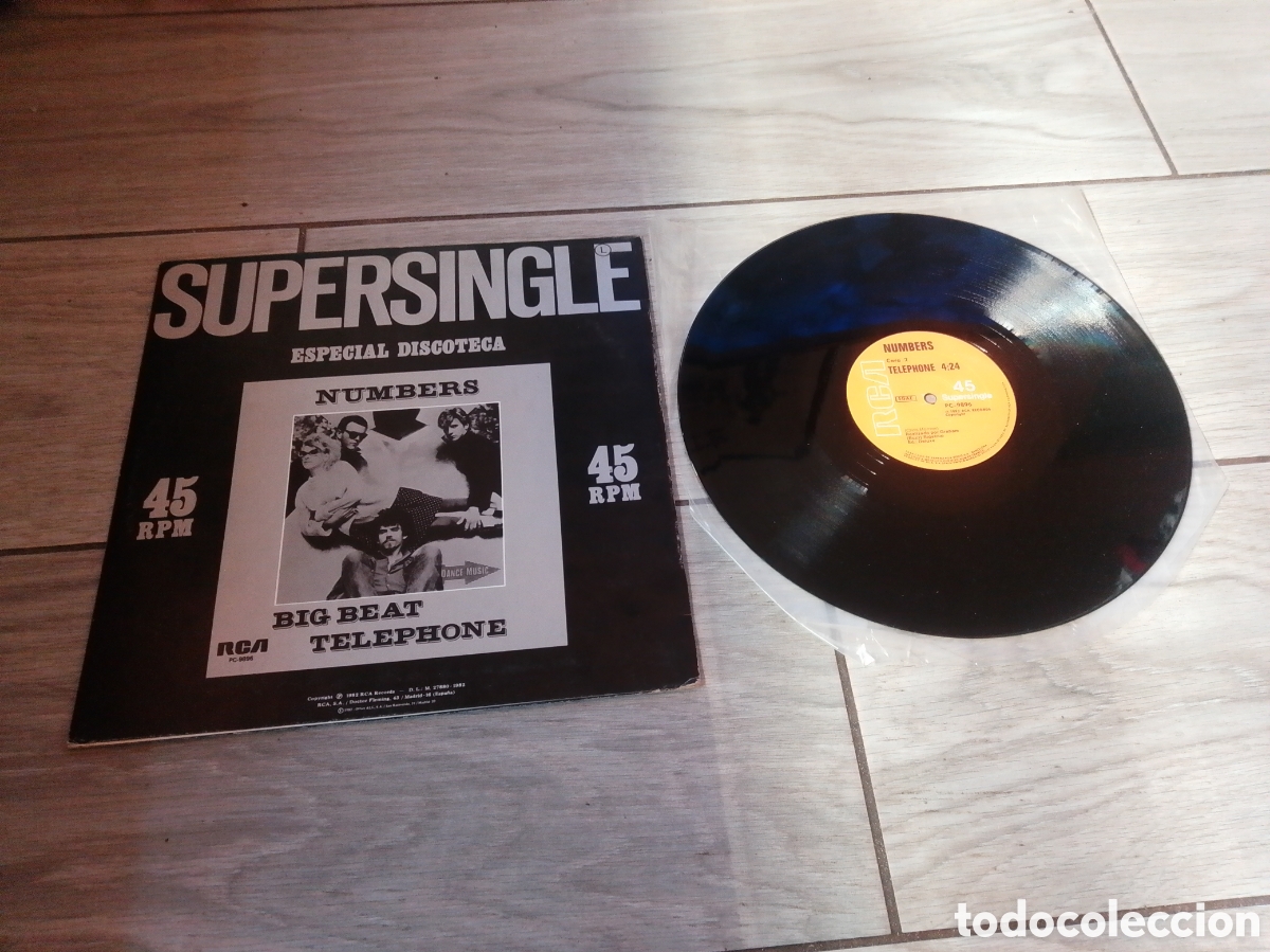 Discos de vinilo: NUMBERS - BIG BEAT - MAXI - SPAIN - RCA - LV - - Foto 2