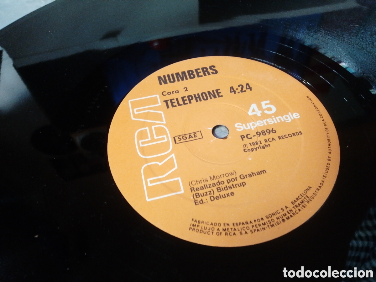 Discos de vinilo: NUMBERS - BIG BEAT - MAXI - SPAIN - RCA - LV - - Foto 3