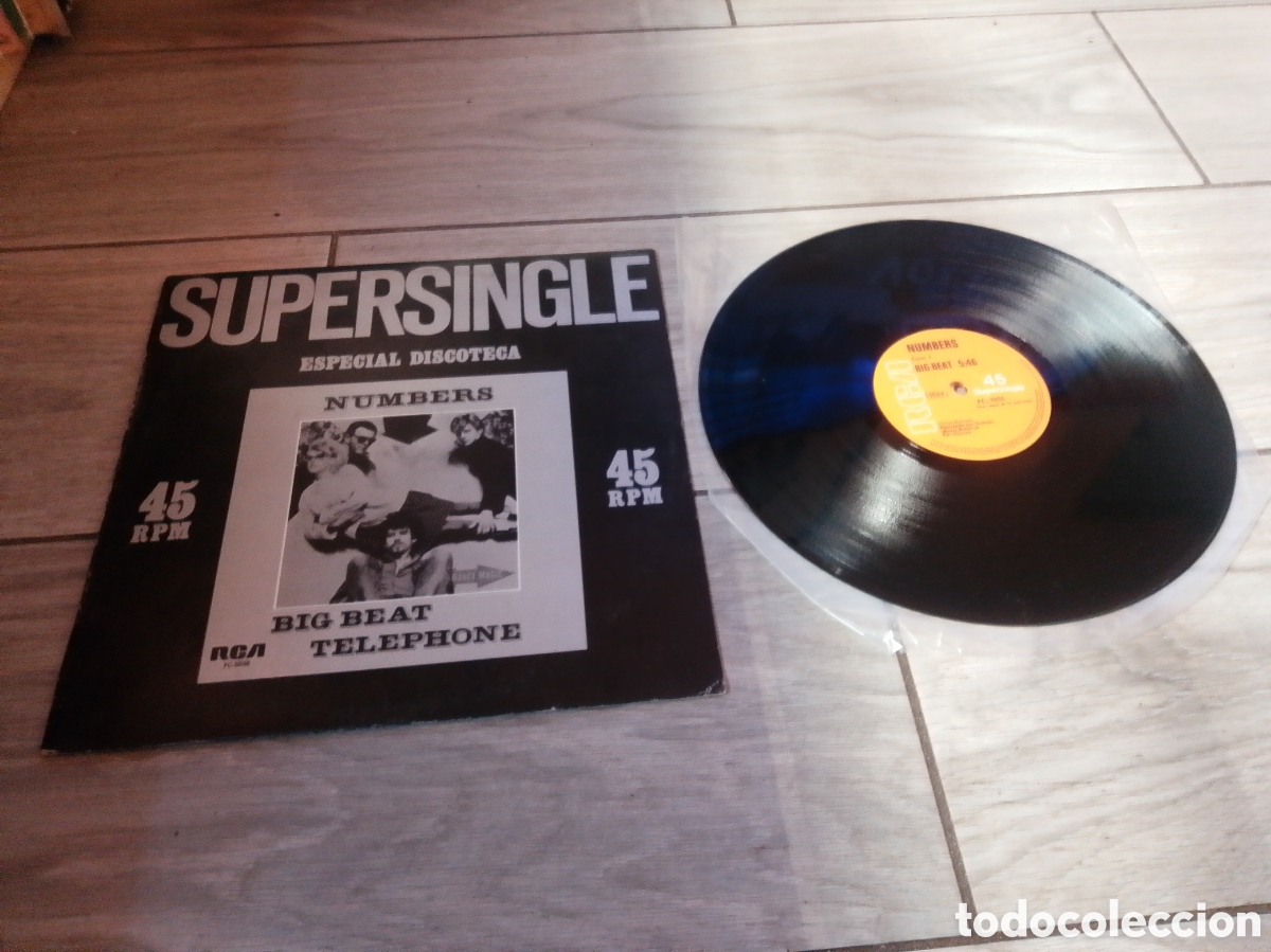 Discos de vinilo: NUMBERS - BIG BEAT - MAXI - SPAIN - RCA - LV - - Foto 1