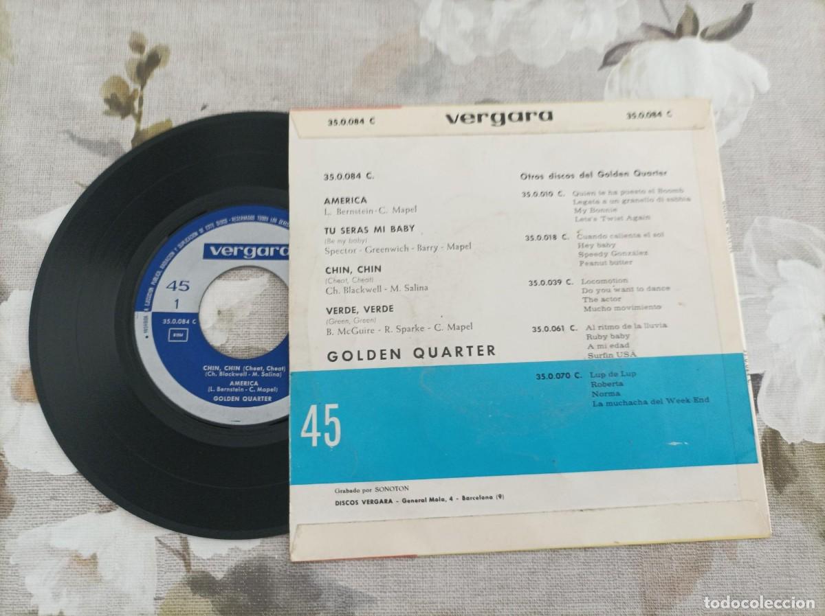 Discos de vinilo: Golden Quarter ep -1964- - Foto 2
