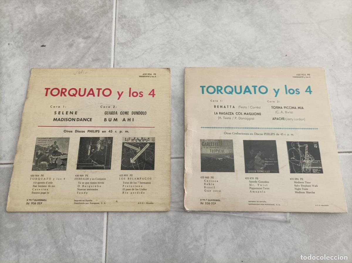 Discos de vinilo: Torquato y los cuatro -eps- - Foto 2