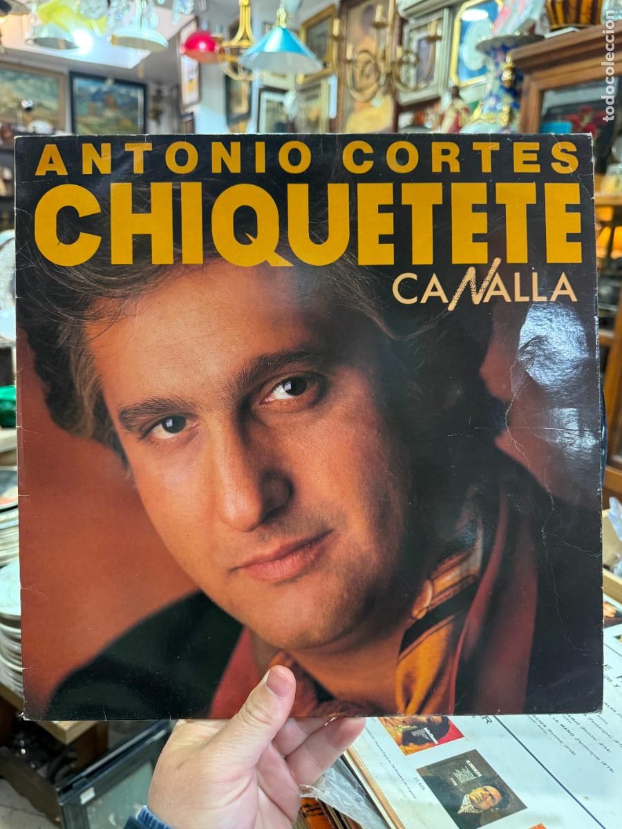 Discos de vinilo: LP CHIQUETETE - CANALLA - Foto 1